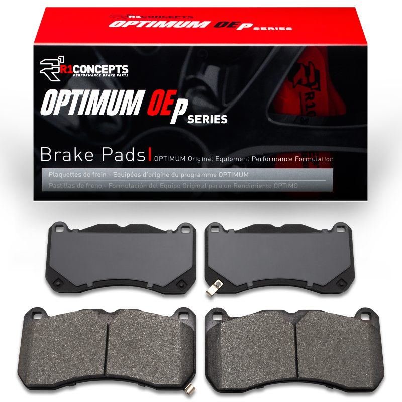 Ford Mustang Brake Pads - Front - R1 Concepts - Optimum OE - `13-`14